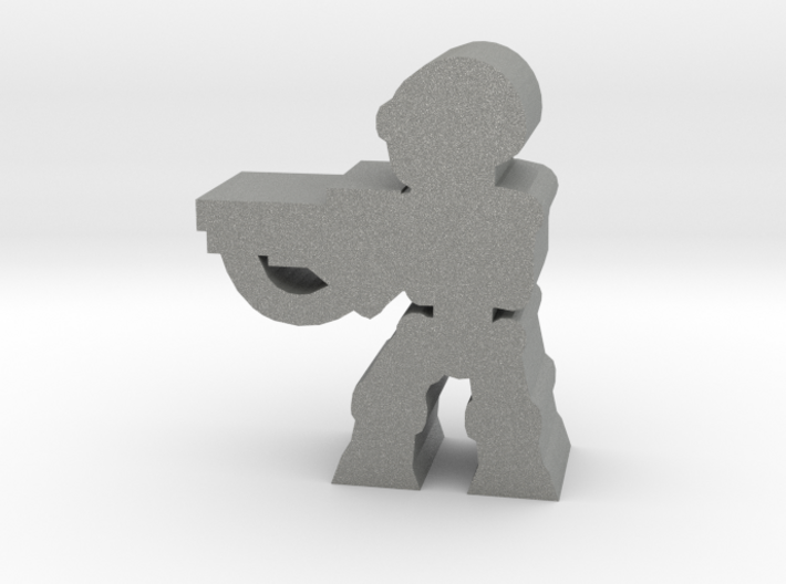 Game Piece, Killer Robot, aim, rifle 3d printed