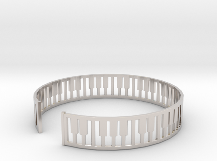 simple piano frame cuff 3d printed