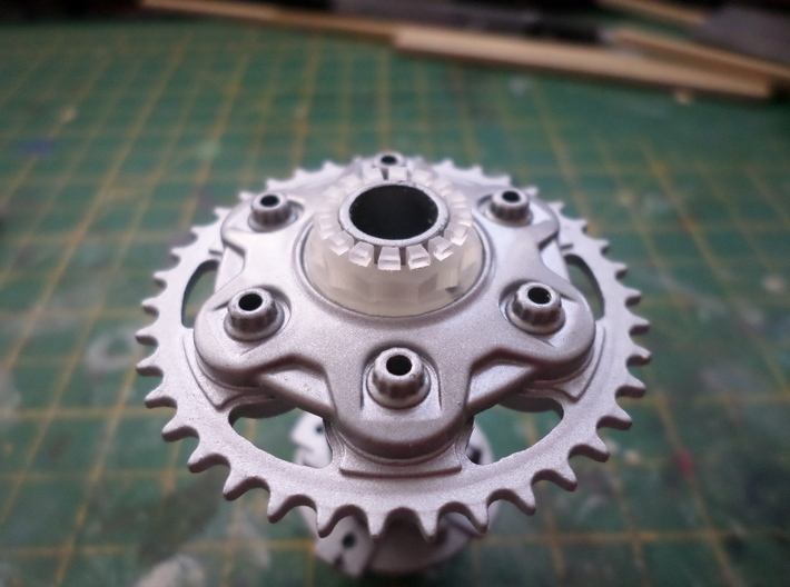 Ducati Wheel Nuts 3d printed 