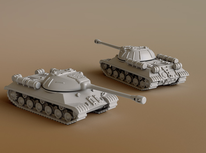 IS-3 Heavy Tank Scale: 1:200 3d printed