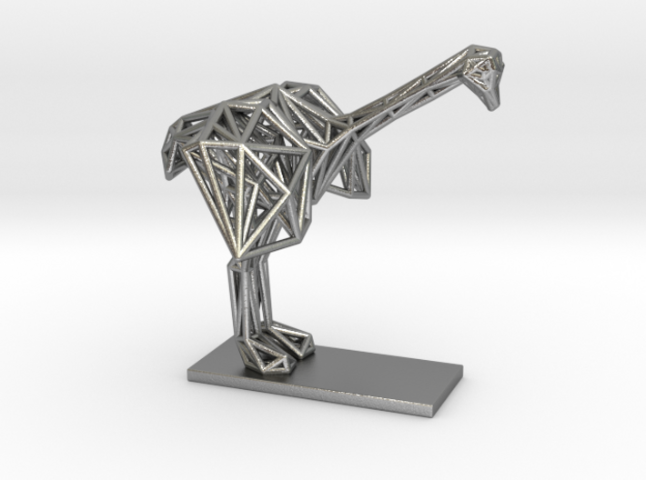 Ostrich (Young) 3d printed