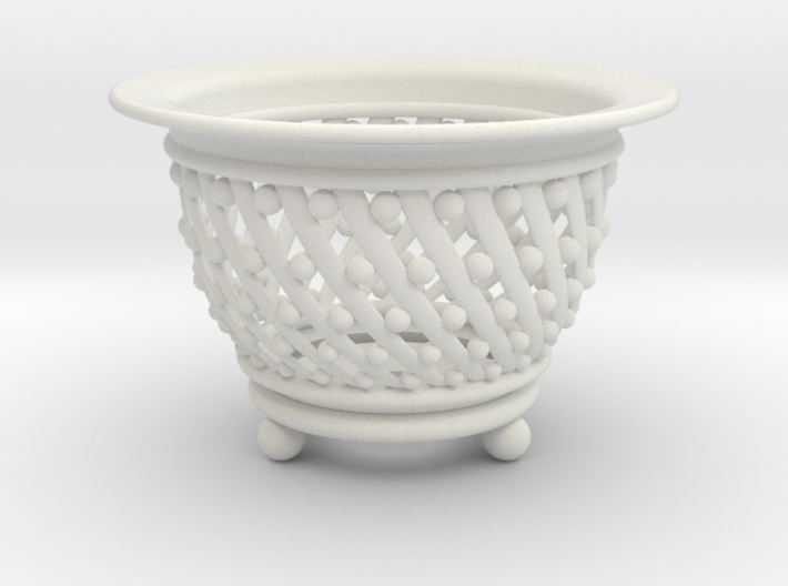 Neo Pot Spiral 4in. 3d printed Neo Pot Spiral 4in.
