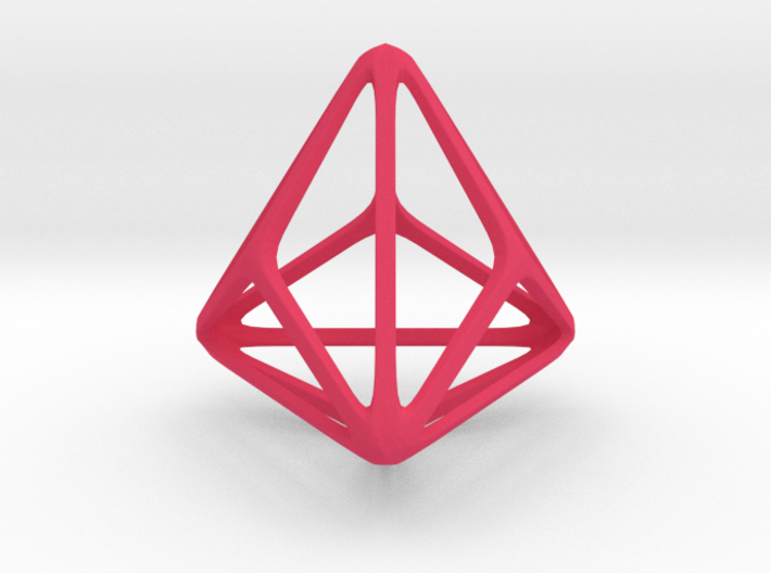 Triakis Tetrahedron 3d printed 