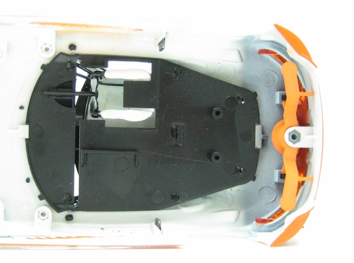 PSSX00105 Chassis Kit for Scalextric AMG GT3 (NSR) 3d printed 