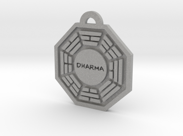 Lost, Dharma Initiative keychain decoration 3d printed