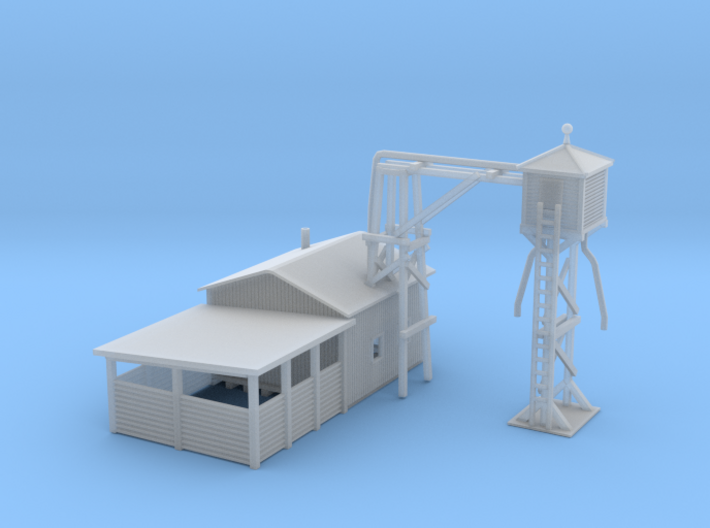 Railroad Sand Tower 3d printed Railroad Sand Tower Z scale