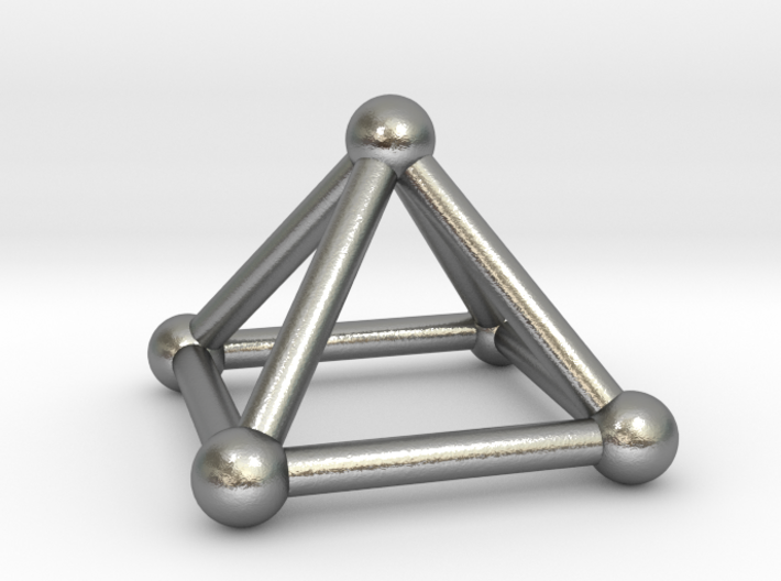 0720 J01 Square Pyramid V&amp;E (a=1cm) #2 3d printed