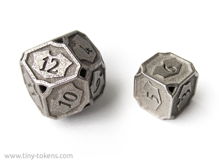 Planeswalker Loyalty D12 (Version 2) 3d printed A six sided version is also available in my shop