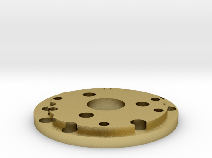 Chassis disk 3d printed