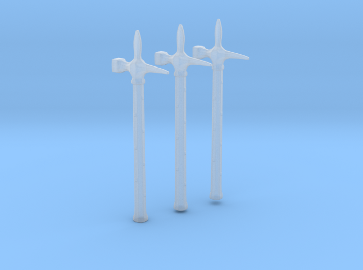Diablo warhammers for 28mm/35mm minis - 3 pieces 3d printed