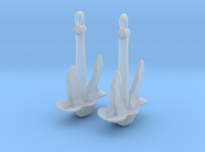 1/72 DKM Anchors for Destroyers (4,000 lbs.) 3d printed 