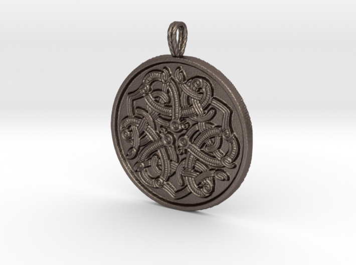 Jelling Style Medallion 3d printed