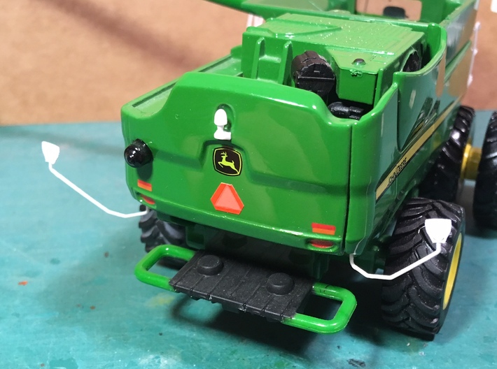 (1) GREEN COMBINE DETAIL KIT - 2012 & NEWER 3d printed 