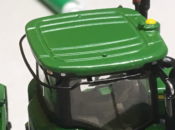 (4) GREEN 4WD HANDRAILS 3d printed 