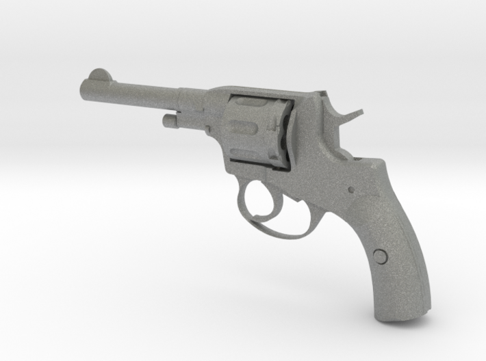 Nagant revolver 1:3 scale 3d printed