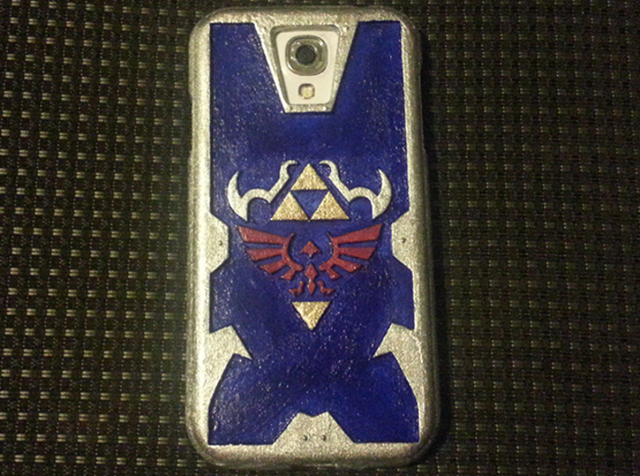 Zelda Case for Galaxy S4 (speaker to front) 3d printed