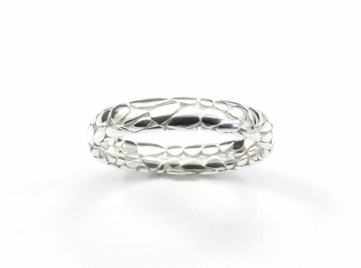  ​Music Skin Ring. 3d printed Wedding Ring modern