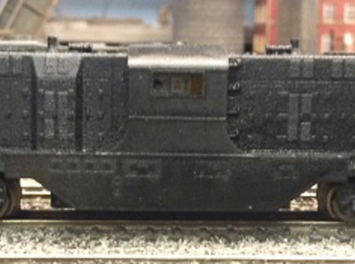 Baldwin DT6-6-2000 Shell Only N Scale 1:160 3d printed Primed Shell