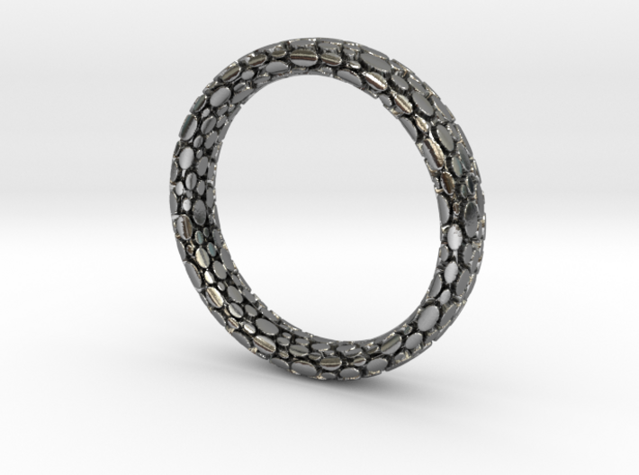Elipsis Skin Ring 3d printed 