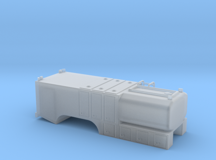 1/87th Fuel Lube Service Truck body 3d printed