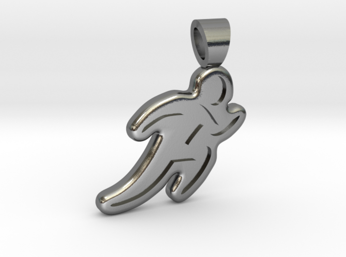 Running [pendant] 3d printed