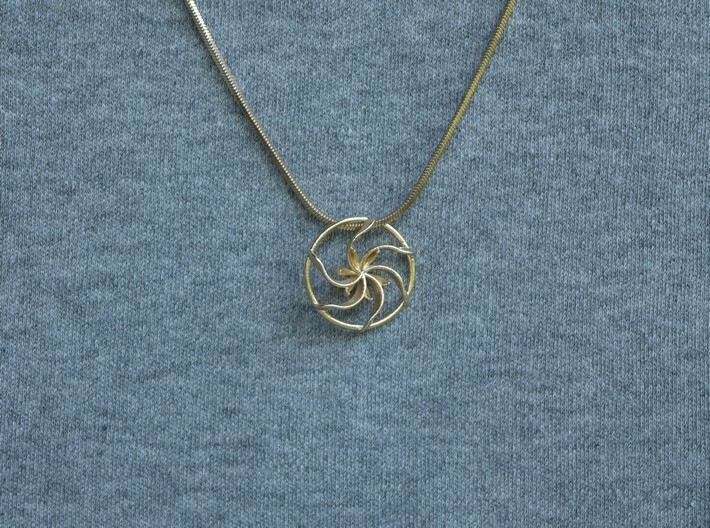 Galaxy 3d printed  pendant necklace