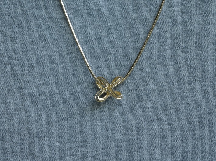 Lepidos pendant necklace 3d printed pendant necklace