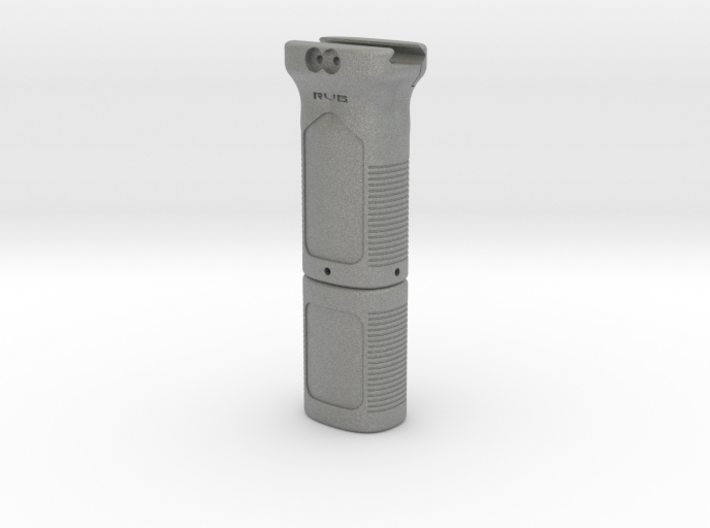 Magpul MOE styled foregrip battery holder for AEG 3d printed