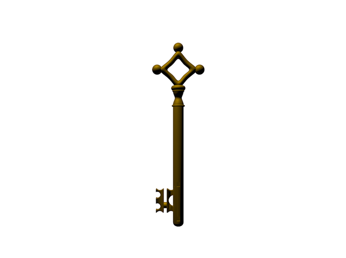Attack on Titan - Eren Jaeger's Key 3d printed Render of the key