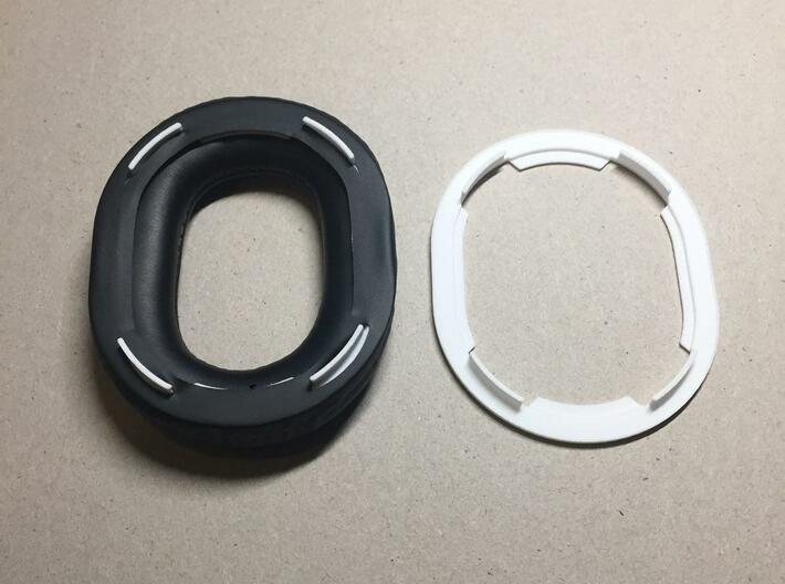 Panasonic Mounting Ring 3d printed Testing in earpads