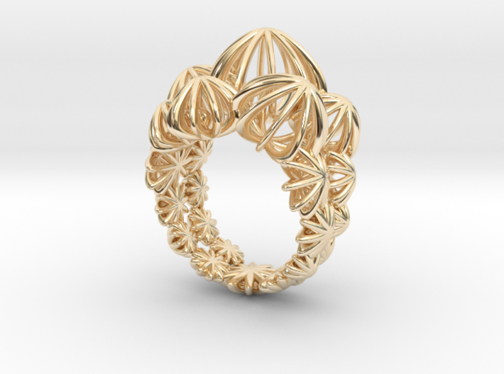 Sea ​​Urchin Ring 3d printed