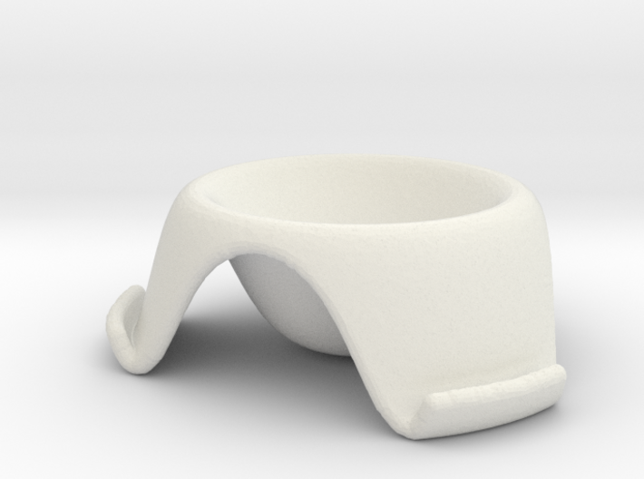 egg cup 3 leg supports 3d printed 