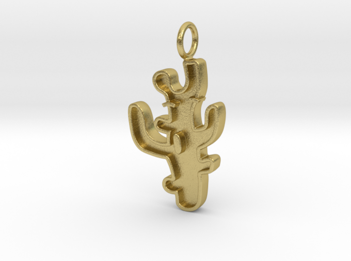 Funny Coral Pendant (Charm Bracelet, Keychain) 3d printed 