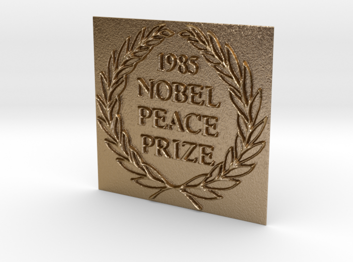 The 1985 Peace Nobel Prize 3d printed