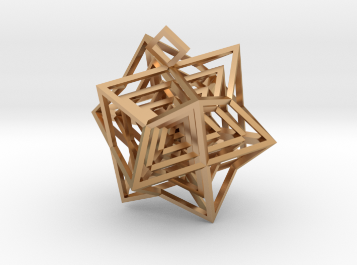 Hedra Cube 3d printed