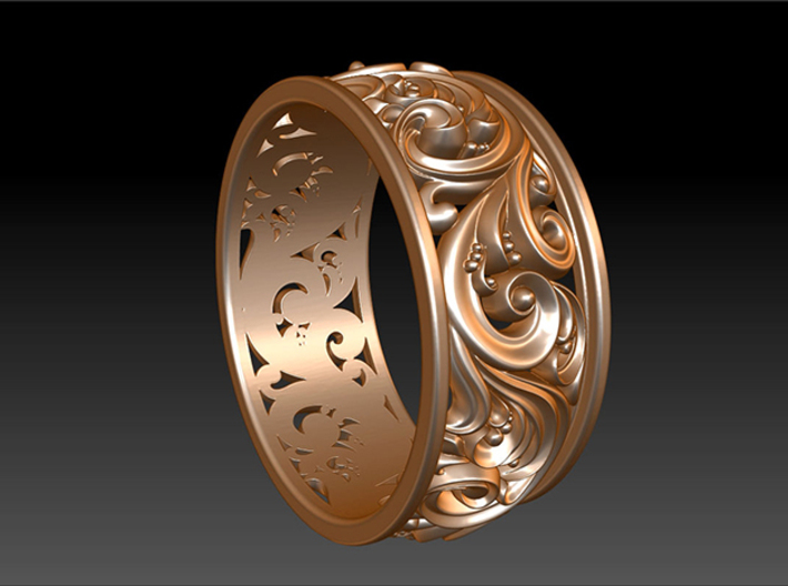 Ornament ring 2 3d printed 