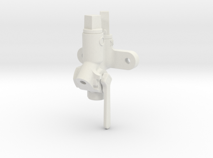 2.5&quot; Scale Retainer Valve 3d printed Also Available in Black