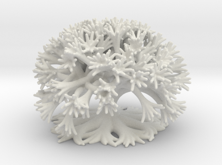Curly Tree: 10 Divisions 3d printed