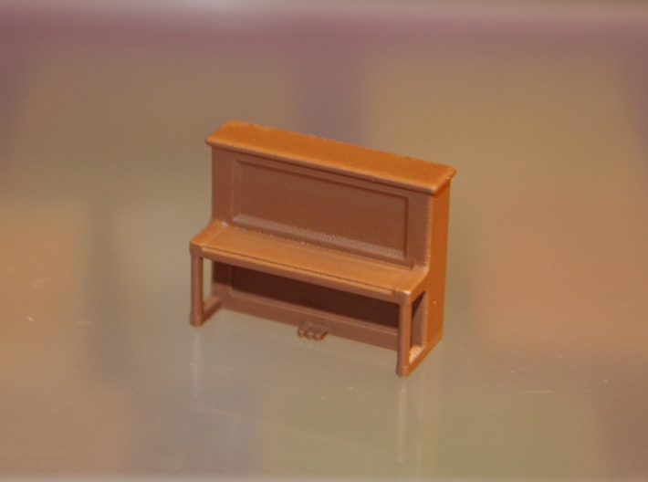 HO-Scale Pamie's Piano 3d printed Painted Production Sample