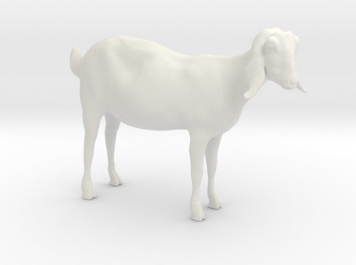 3D Scanned Nubian Goat - 1:12 scale 3d printed