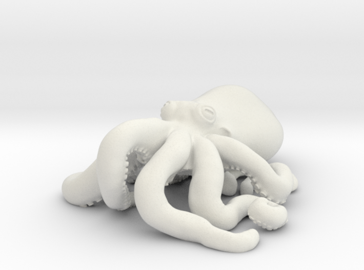 Printle Animal Octopus - 1/24 3d printed