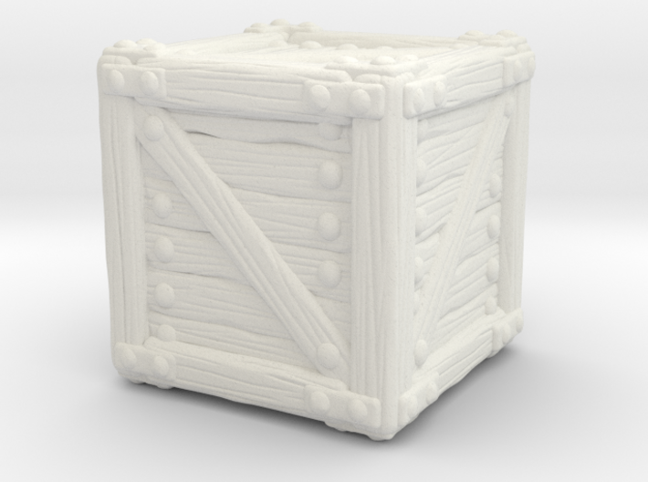 Small Crate A 3d printed