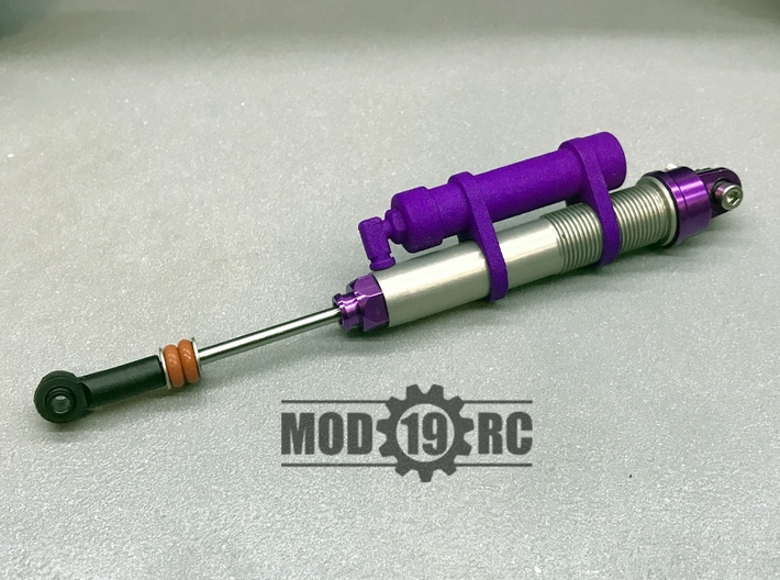 Shock Reservoir for HPI A712 Savage Shocks 3d printed Shown Mounted to A712 Shock