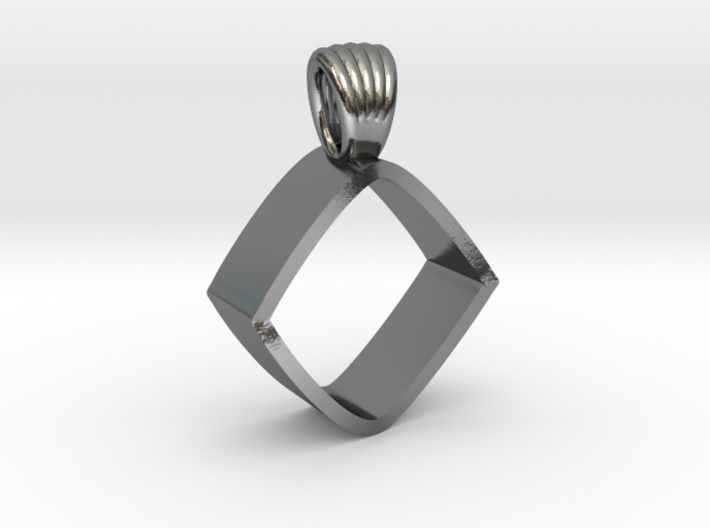 An impossible cylinder [pendant] 3d printed