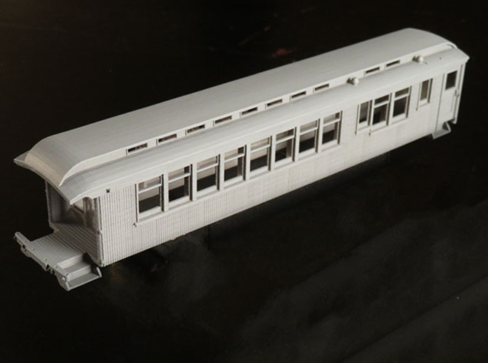 Gunnison parlor Sn3 3d printed Photo is of the HOn3 model
