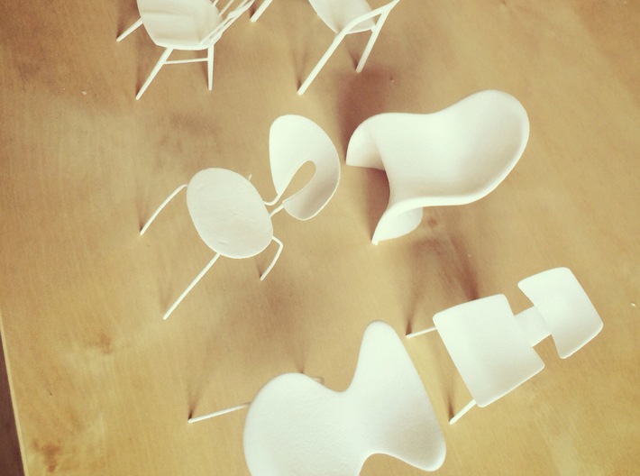 Eames Dining Chair 3d printed
