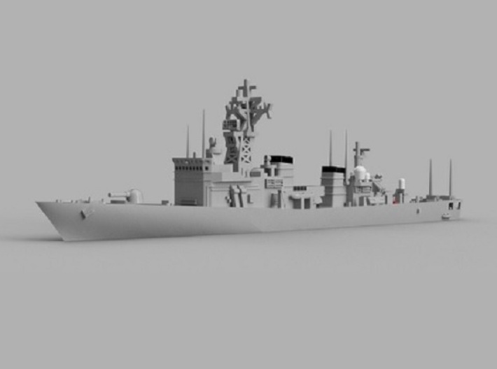1/1800 JS Abukuma-class destroyer escort 3d printed