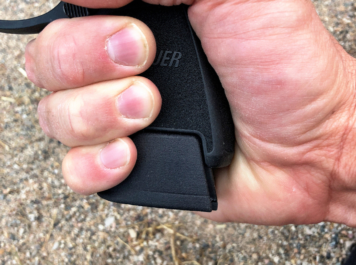Sub-Compact 15 - Square Base Pad for SIG P320 3d printed 