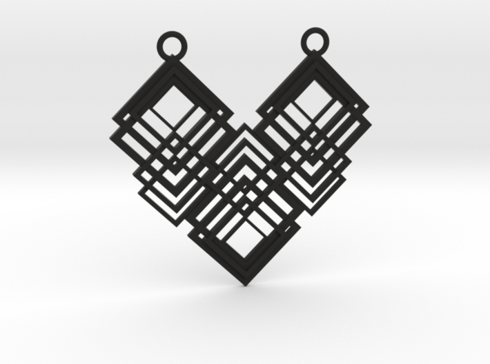 Geometrical necklace no.1 3d printed