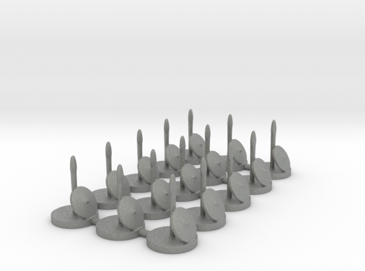 Game of Thrones Risk Pieces - Unsullied 3d printed